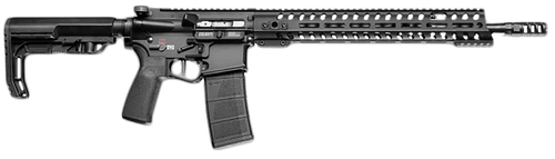 Patriot Ordnance Renegade+ 5.56x45mm, 13.75″ Threaded Barrel, Black, 30rd