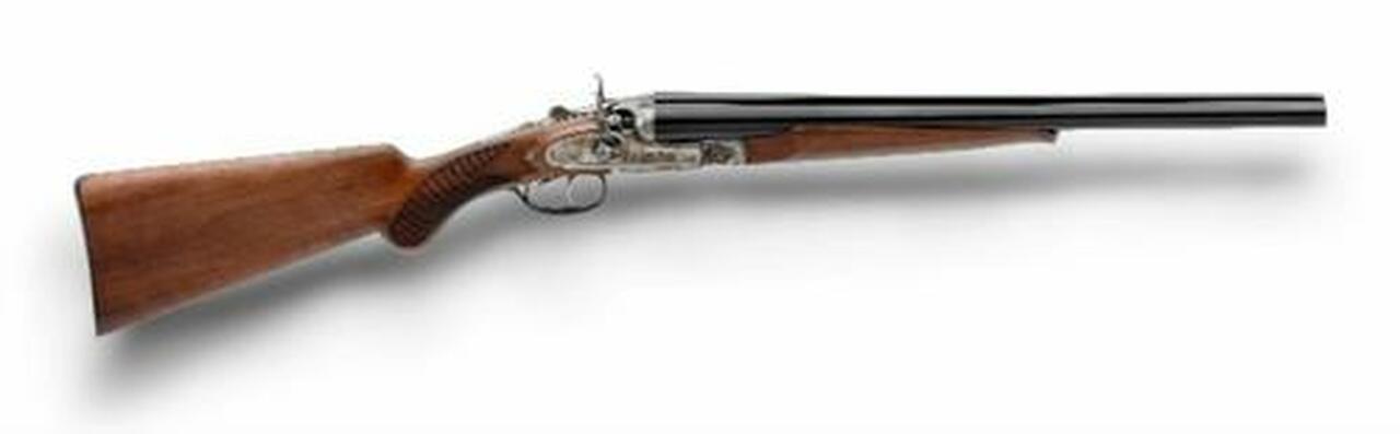 Pedersoli Wyatt Earp SxS 12g 20″ Barrel Walnut Stock