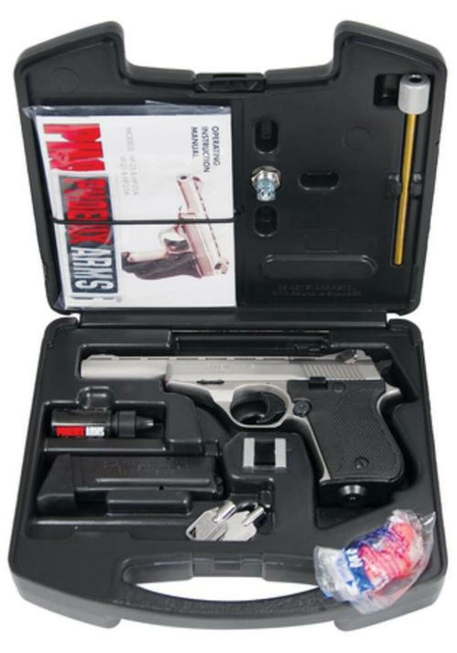 Phoenix Range Kit, Nickel Finish, 5″ Barrel, 22LR