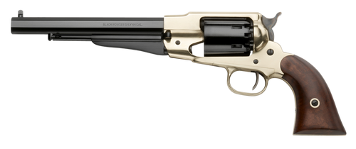 Pietta 1858 Remington Texas 44 Cal, 8″ Barrel, Brass Frame, Walnut Grip, 6rd