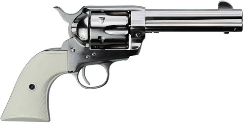 Pietta 1873 Gunfighter 357 Mag, 4.75” Barrel, White Grip, 6rd