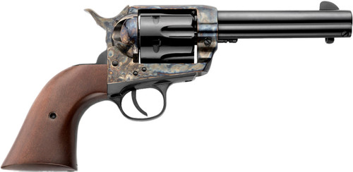 Pietta Dark Canyon 45 Colt, 4.75″ Barrel, Case Hardened Frame, Walnut Grip, 6rd