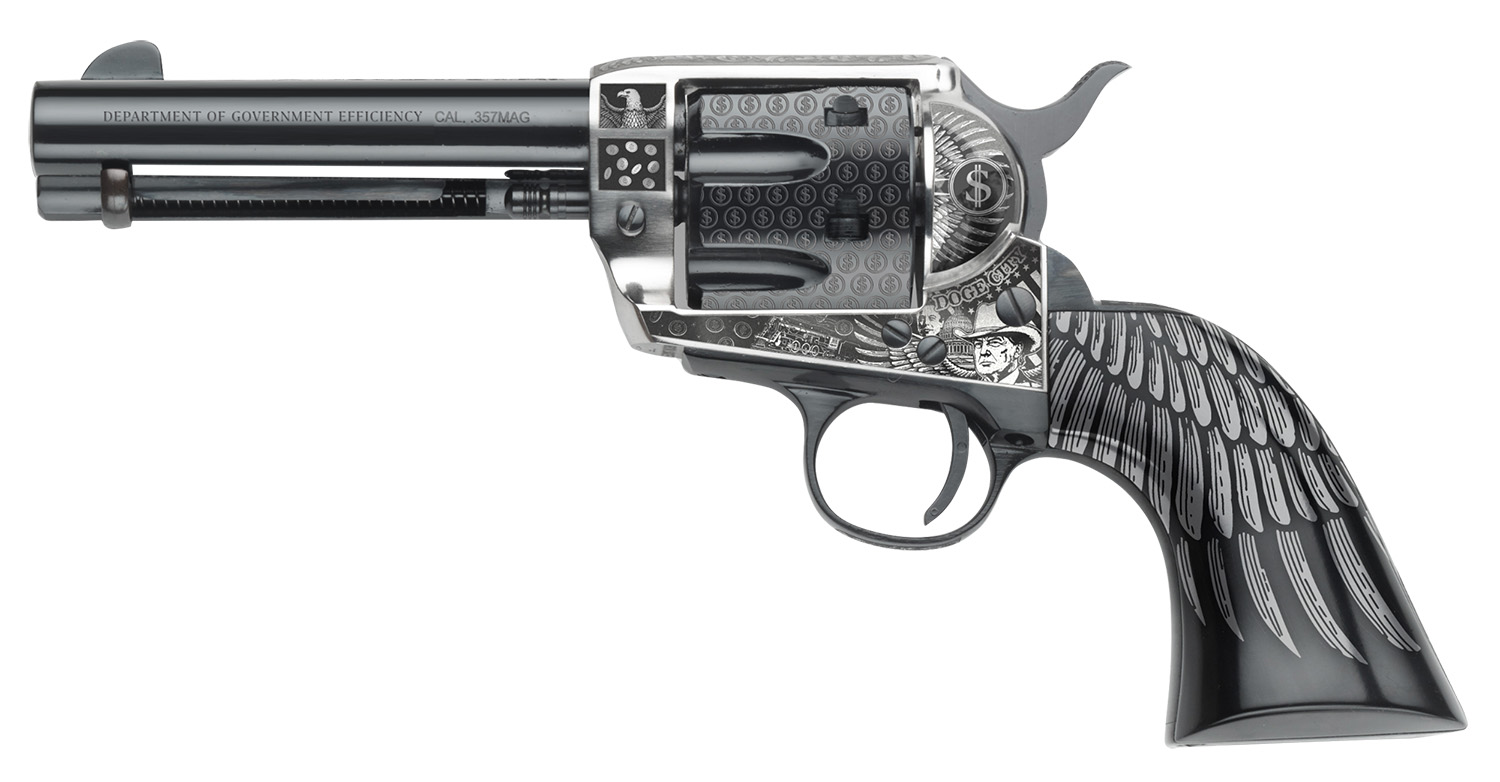 Pietta Great Western II D.O.G.E. 357 Mag Revolver 6rd 4.75″