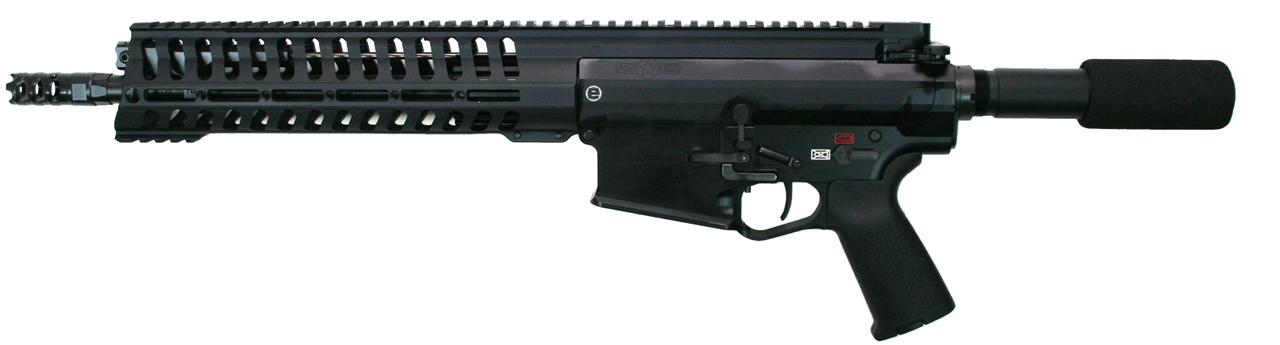POF Gen 4 AR Pistol 308 Win,12.5″ Deep Fluted Barrel, 11.5″ Modular Rail, Black, 30rd