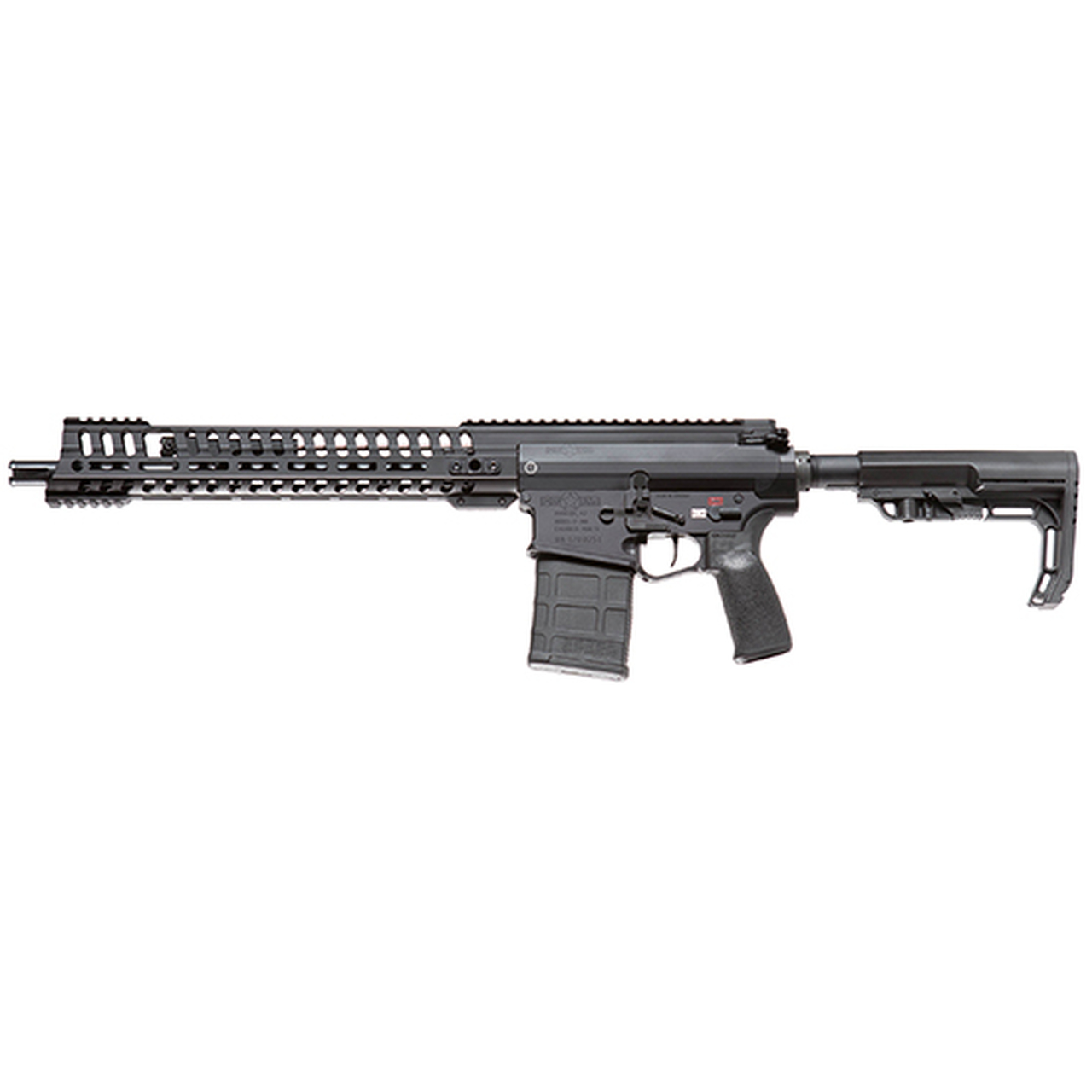 POF P308 308 Win, 14.5″ Barrel Pinned and Welded, 11″ M-Lok Edge Rail, 5 Position, Piston System, Black Anodized