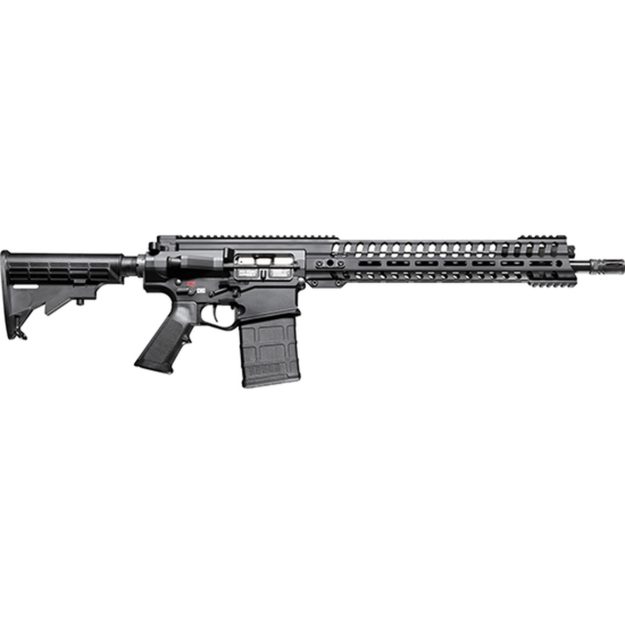 POF P308 6.5 Creedmoor, 16.5″ Barrel, 14.5″ M-Lok Edge Rail, ,Piston System, Black Anodized