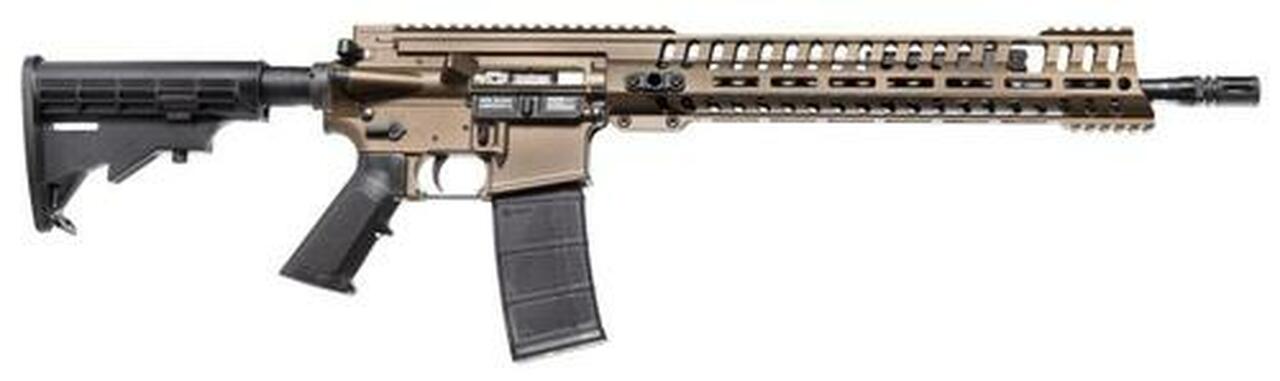 POF P415 Hybrid, .223/5.56, 16″, 30rd, Black Stock, Burnt Bronze Finish