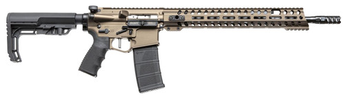 POF Renegade+ 5.56x45mm, 16.5″ Barrel, Burnt Bronze Cerakote, 10rd
