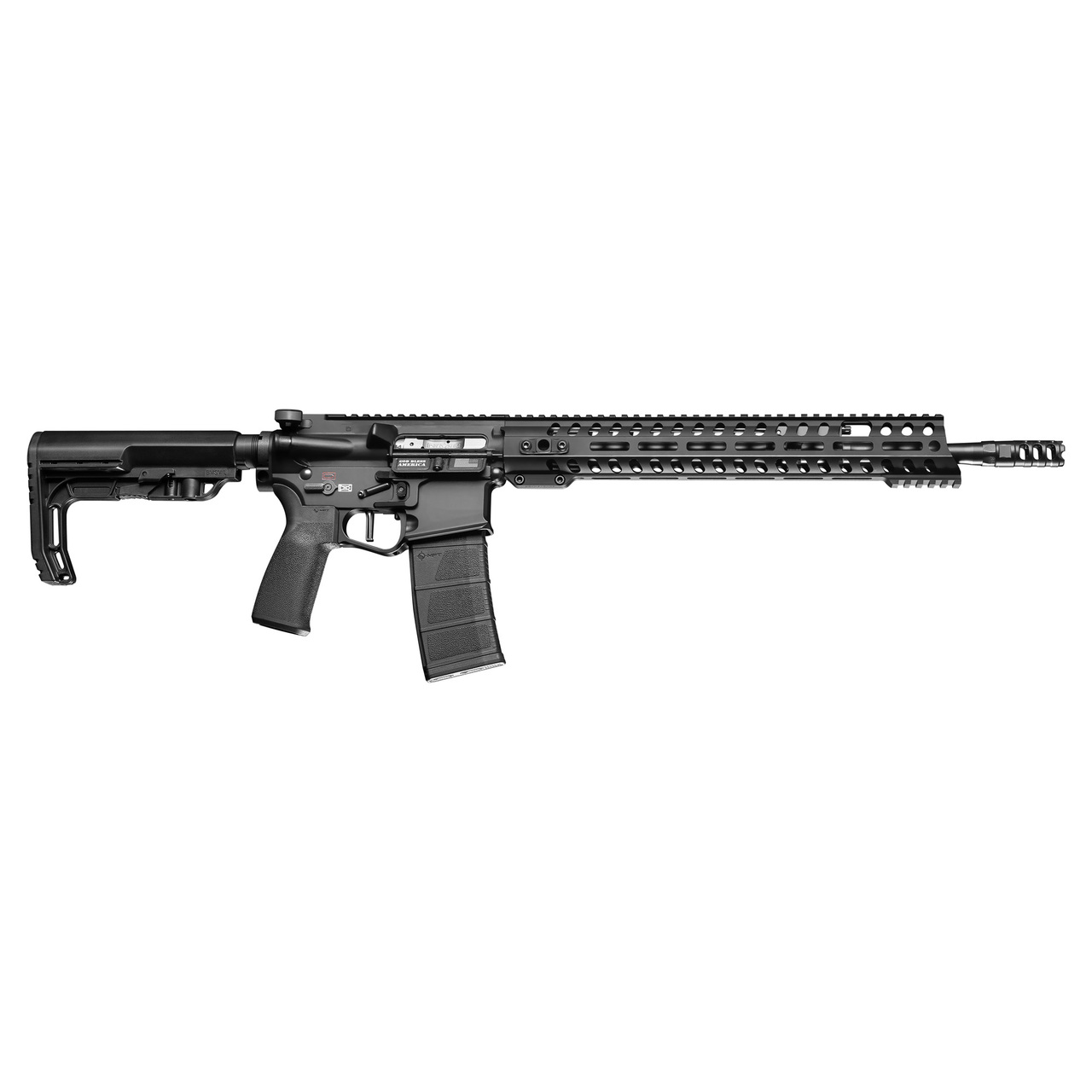 POF RENEGADE + PLUS AR-15 5.56/223 16″ Puritan Barrel M-LOK Adjustable Stock 30rd Mag