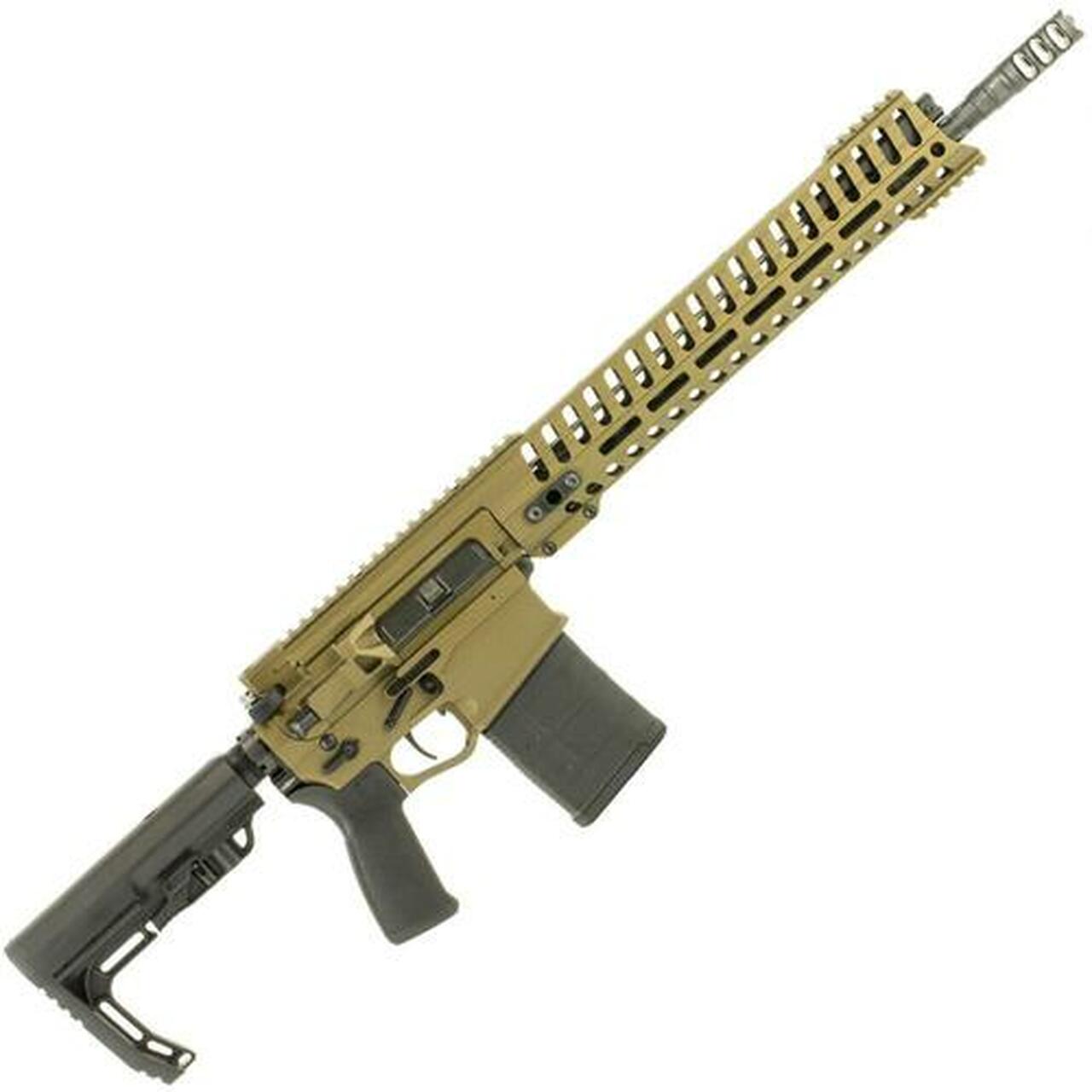 POF Revolution DI, .308 Win, 16.5″ Barrel, 20rd, Direct Gas Impingement, 14.5″ M-LOK Rail, Burnt Bronze