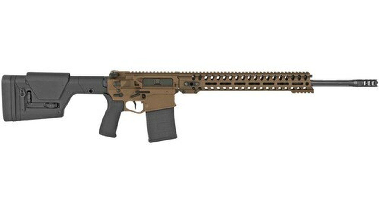 POF Revolution DI, 6.5 Creedmoor, 20″ Barrel, 20rd, Direct Impingement, 14.5″ M-LOK Rail, Burnt Bronze Finish