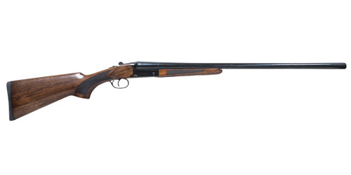 Pointer SXS 20 Ga, 3″ Chamber 28″ Barrel, Black Barrel/Rec, Walnut Furniture, 2rd