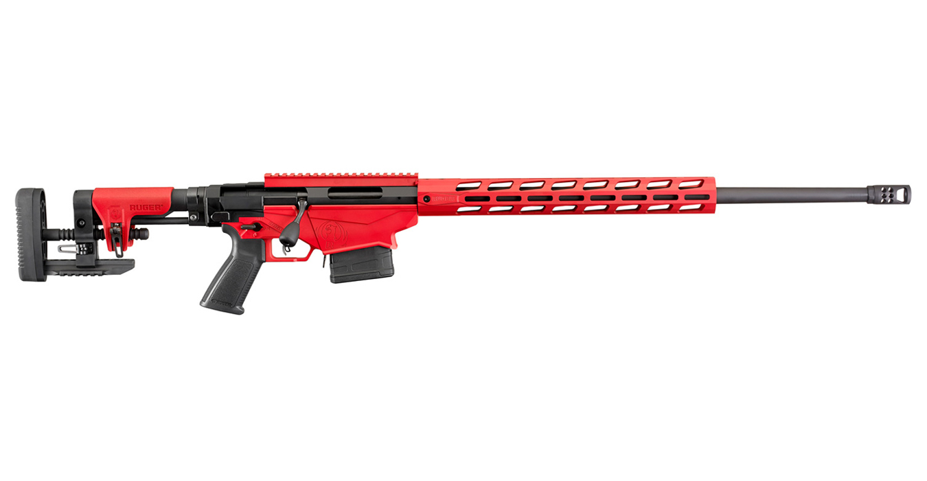 Precision Rifle 6.5 Creedmoor with M-LOK Rail and Red Cerakote Finish