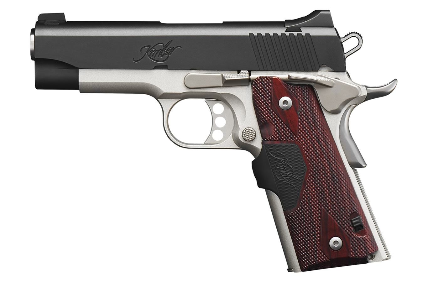 Pro Carry II 9mm Pistol with Checkered Rosewood Lasergrips