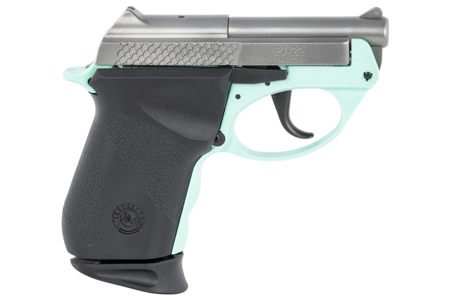 PT-22 22LR Pistol with Cyan Polymer Frame