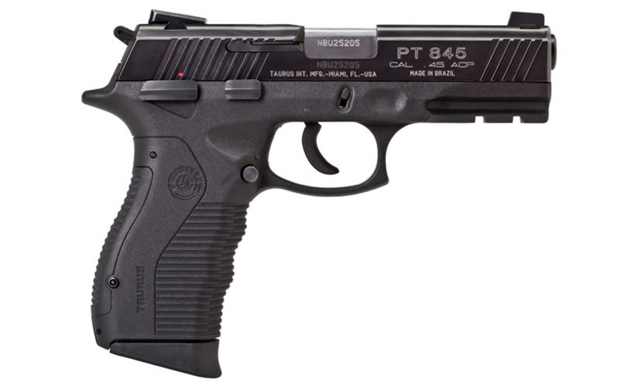 PT-845 45ACP 12-Round Centerfire Pistol with Rail