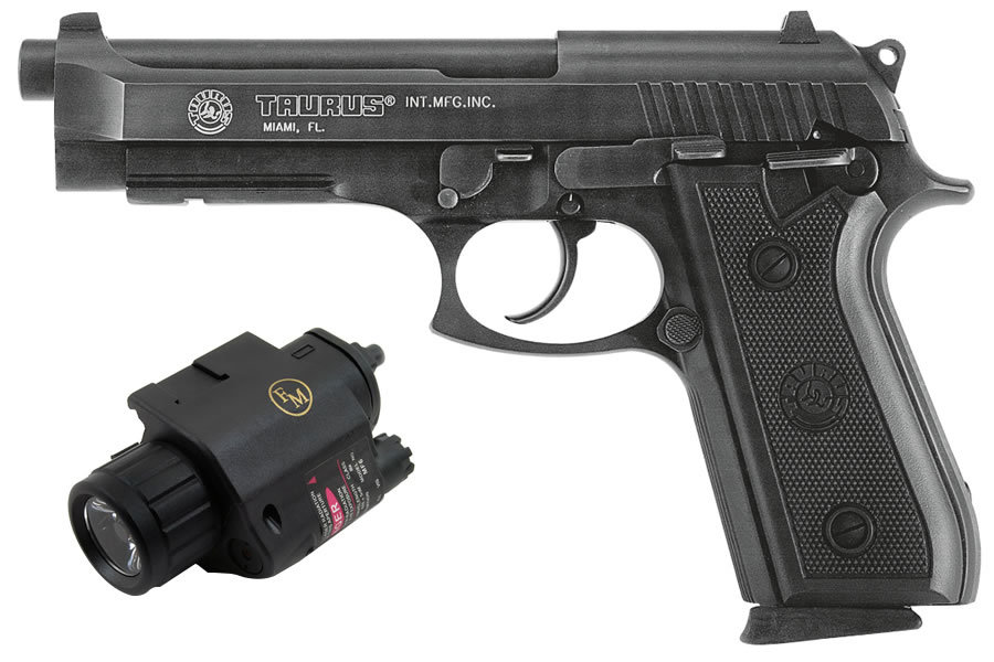 PT92 AF 9mm Semi Automatic Pistol with Laser/Light Combo