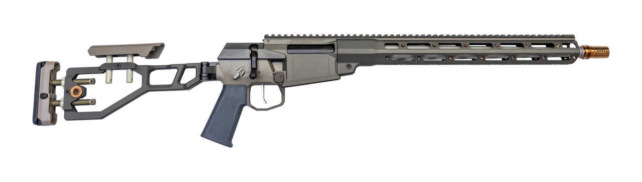 Q Firearms The Fix 6.5 Creedmoor, 16″ Barrel, Brown/Gray Accents, 10rd