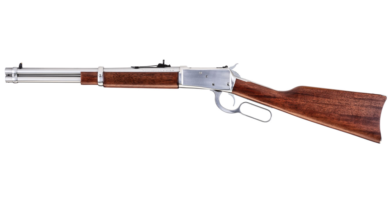 R92 44 Mag Lever-Action Carbine with Stainless Finish and Brazilian Hardwood Stock