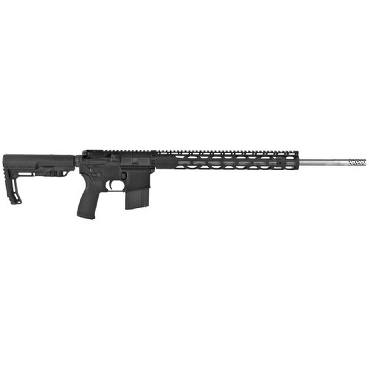 Radical AR-15 6.5 Grendel 20″ Barrel 1:9 Twist, Black MFT Stock, Pepper Pot Muzzle Brake, 15″ RPR M-LOK Handguard, 15rd Mag