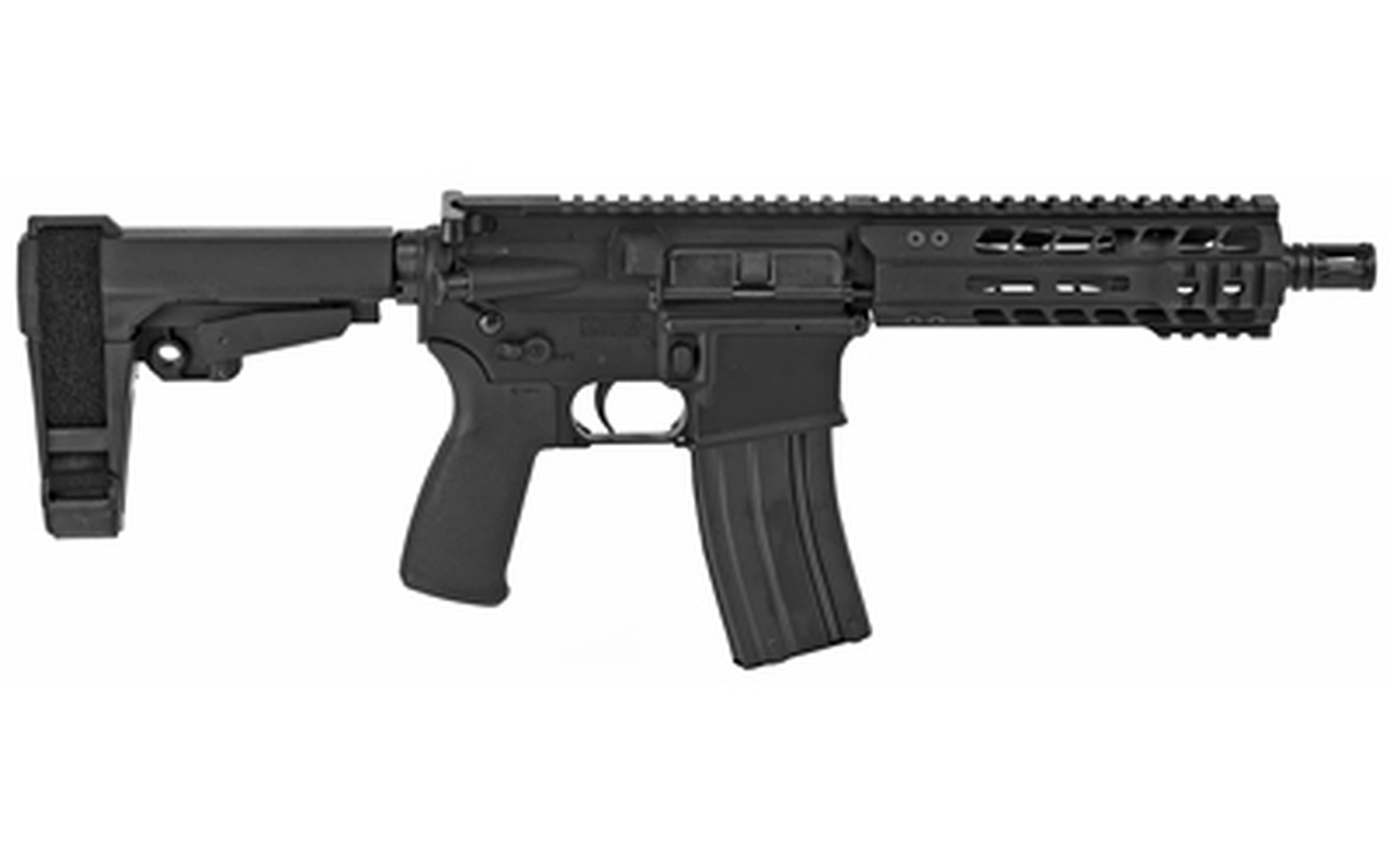 Radical Firearms Forged AR Pistol 5.56/.223, 7.5″, M-Lok, SBA3 Brace, Black, 30rd