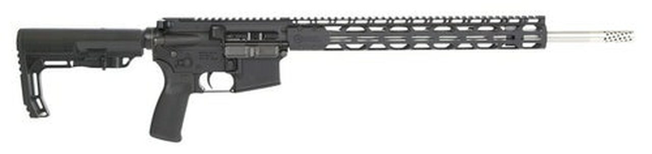 Radical Firearms Forged RPR 224 Valkyrie, 18″ SS Barrel, Black 6 Pos MFT Stock, Black, 15rd
