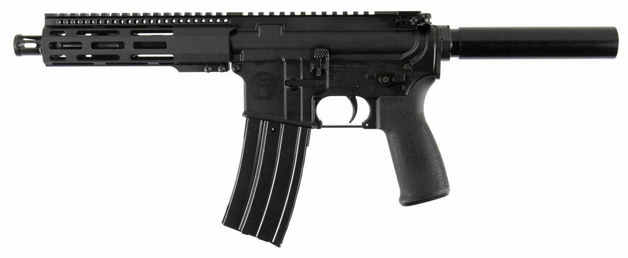Radical Forged FCR AR Pistol 5.56/.223, 7.5″ Barrel, Buffer Tube, M-Lok, Black, 30rd