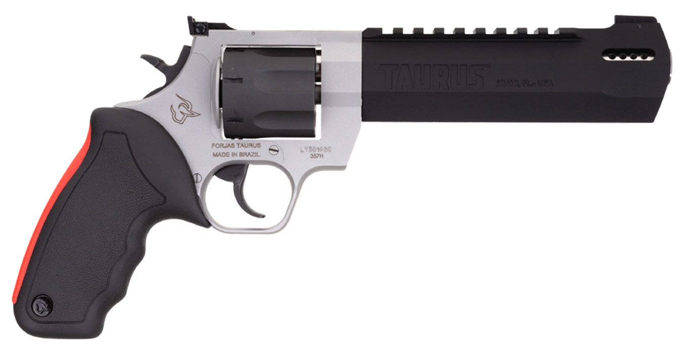 Raging Hunter 357 Magnum 7-Shot Revolver Two Tone with 6-3/4 in Ported Barrel