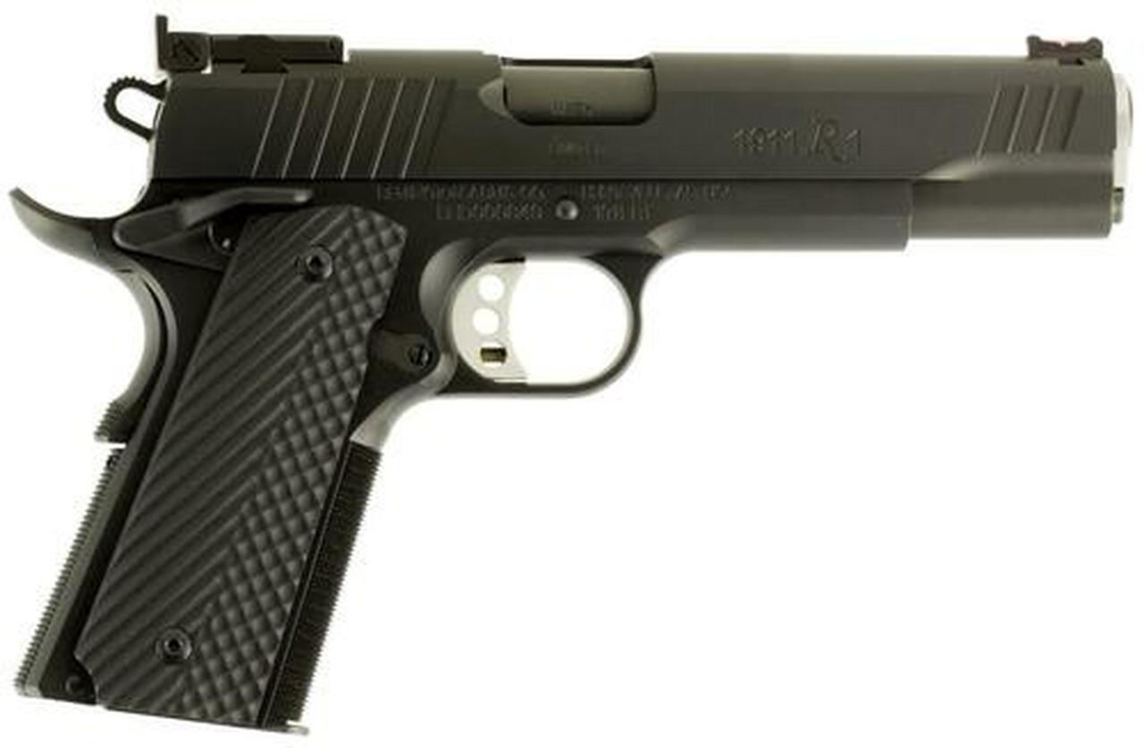 Remington 1911 R1 Govt Single 9mm 5″ Barrel, Black G10 Grip Black S, 9 rd