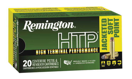 Remington 41 Remington Magnum, 210gr, Jacketed Soft Point, 20rd Box