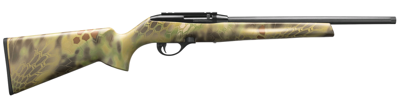 Remington 597 Kryptek 22 LR, 16.5″ Threaded Barrel, Mandrake Camo Stock, 10rd