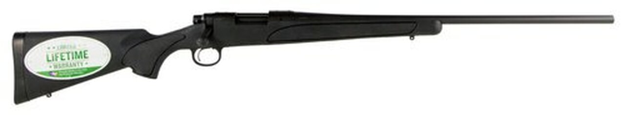 Remington 700 ADL 308 Win, 24″ Barrel, Synthetic Black Stock, Blued, 4rd