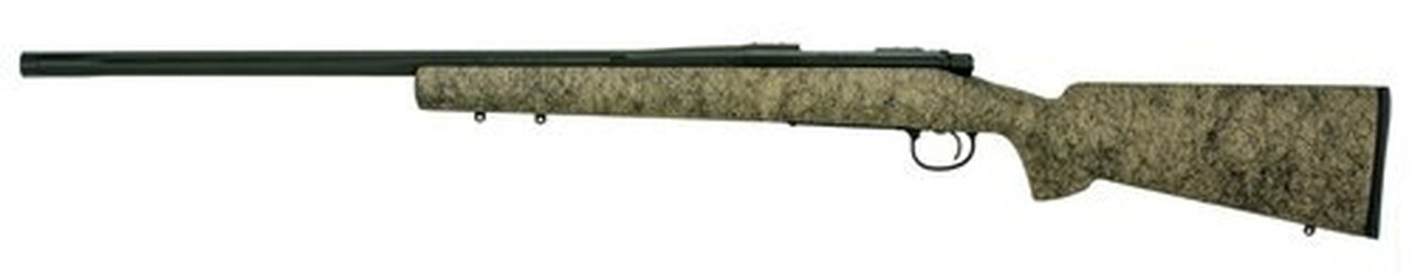 Remington 700 Gen2 .300 Win Mag 24″ 5-R Fluted Threaded Barrel Blackened SS, HS Precision Stock