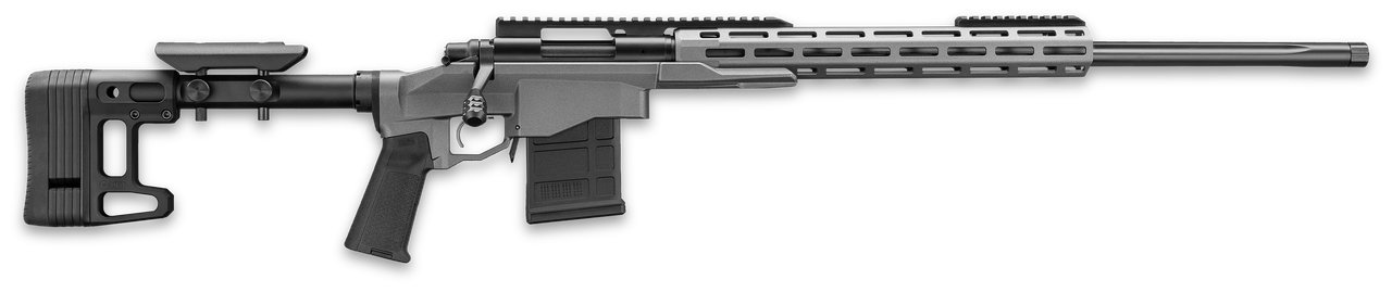 Remington 700 PCR Enhanced 6mm Creedmoor 24″, Tungsten Gray Cerakote Adjustable MDT SCS Lite Stock, 10 rd