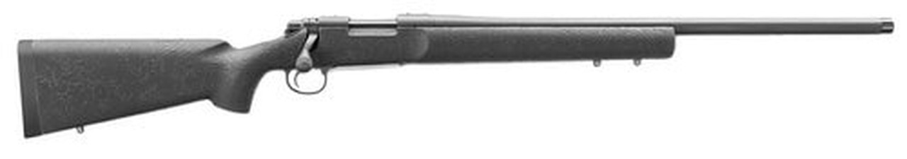 Remington 700P 308 Win, 24″ Barrel, H-S Precision Stock, Black, 4rd