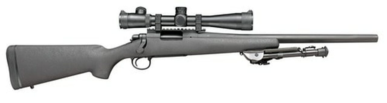Remington 700P LTR 308 Win, 20″ 5-R Barrel, H-S Precision Stock, Black, 4rd