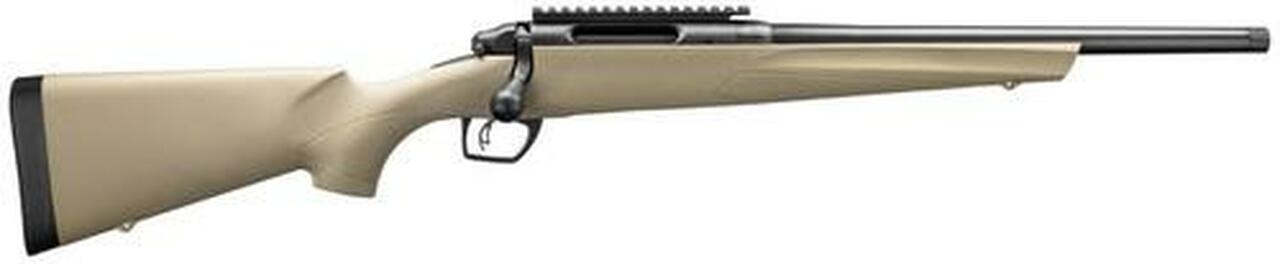 Remington 783 Synthetic 223 16.5″ Heavy Barrel Threaded, Flat Dark Earth Stock Tactical Bolt Handle, CrossFire Trigger