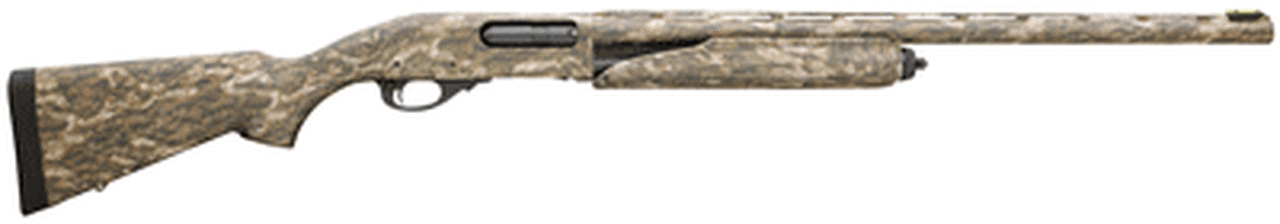 Remington 870 Express 12 Ga, Super Mag, Turkey Waterfowl, Mossy Oak Bottom Land, Hi-Viz Sights, Camo, 26″, Rem Choke 27 12