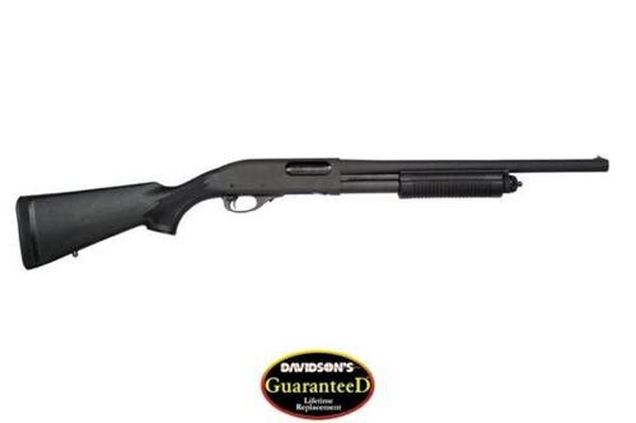Remington 870 Police 12 Ga, 18″ Barrel, Improved Cylinder, Speedfeed, Sport Stock,, rds, 4 rd