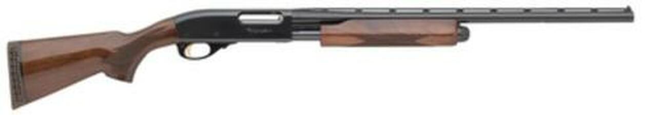 Remington 870 Wingmaster 12 Ga, 3″ Chamber, 26″ Vent Rib/Light Contour Barrel, Remington Choke 6, High Polish Blued, American Walnut Stock, Twin Bead Sight, 4Rd