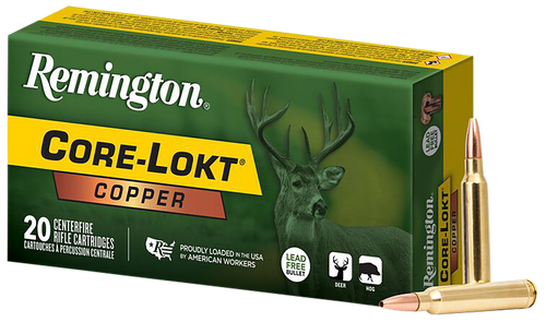 Remington Core-Lokt 300 Wichester Magnumnum, 180gr, Copper Hollow Point, 20rd Box