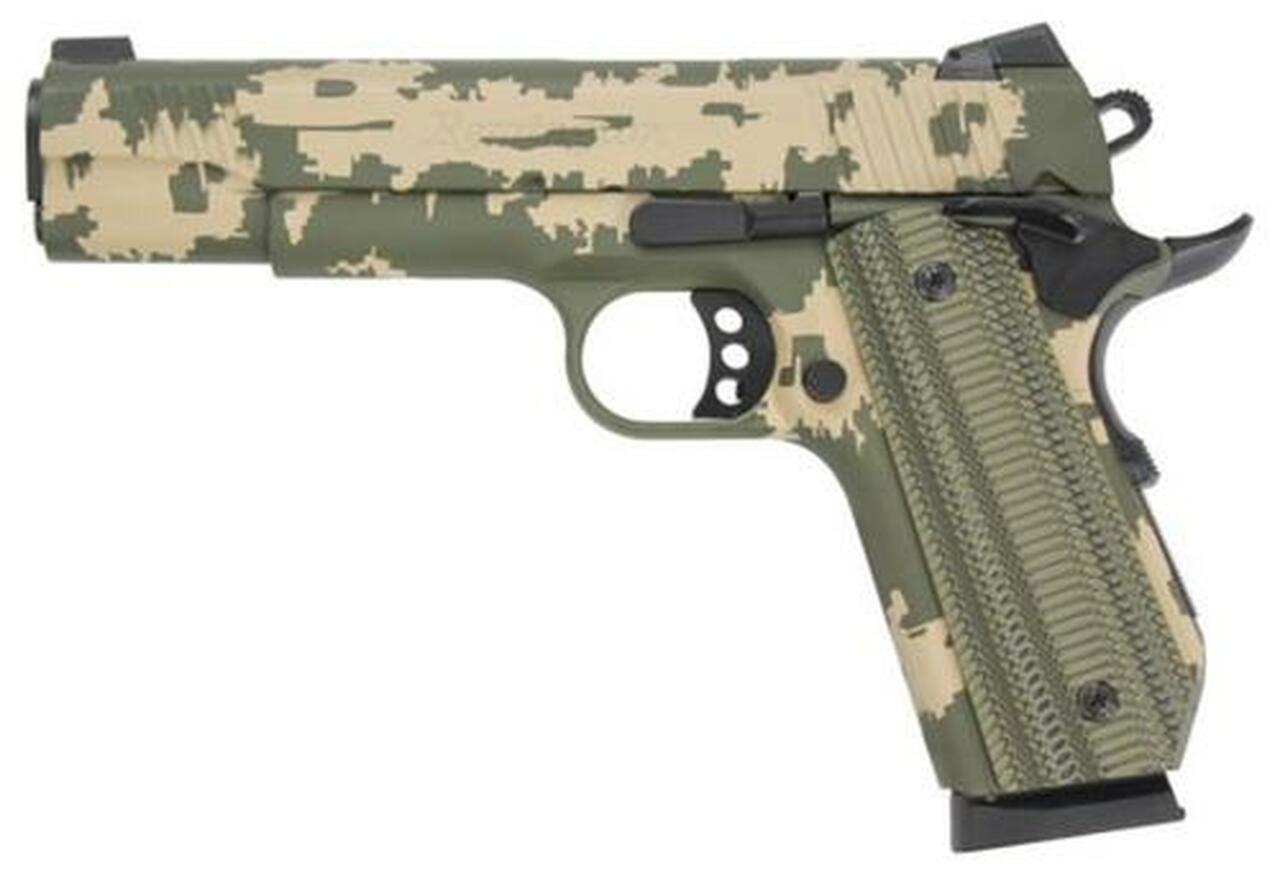 Remington Custom Shop 1911 R1 Enhanced Commander 45 ACP 4.25″ Barrel, Bobtail Grip, Cerakote 2 Color