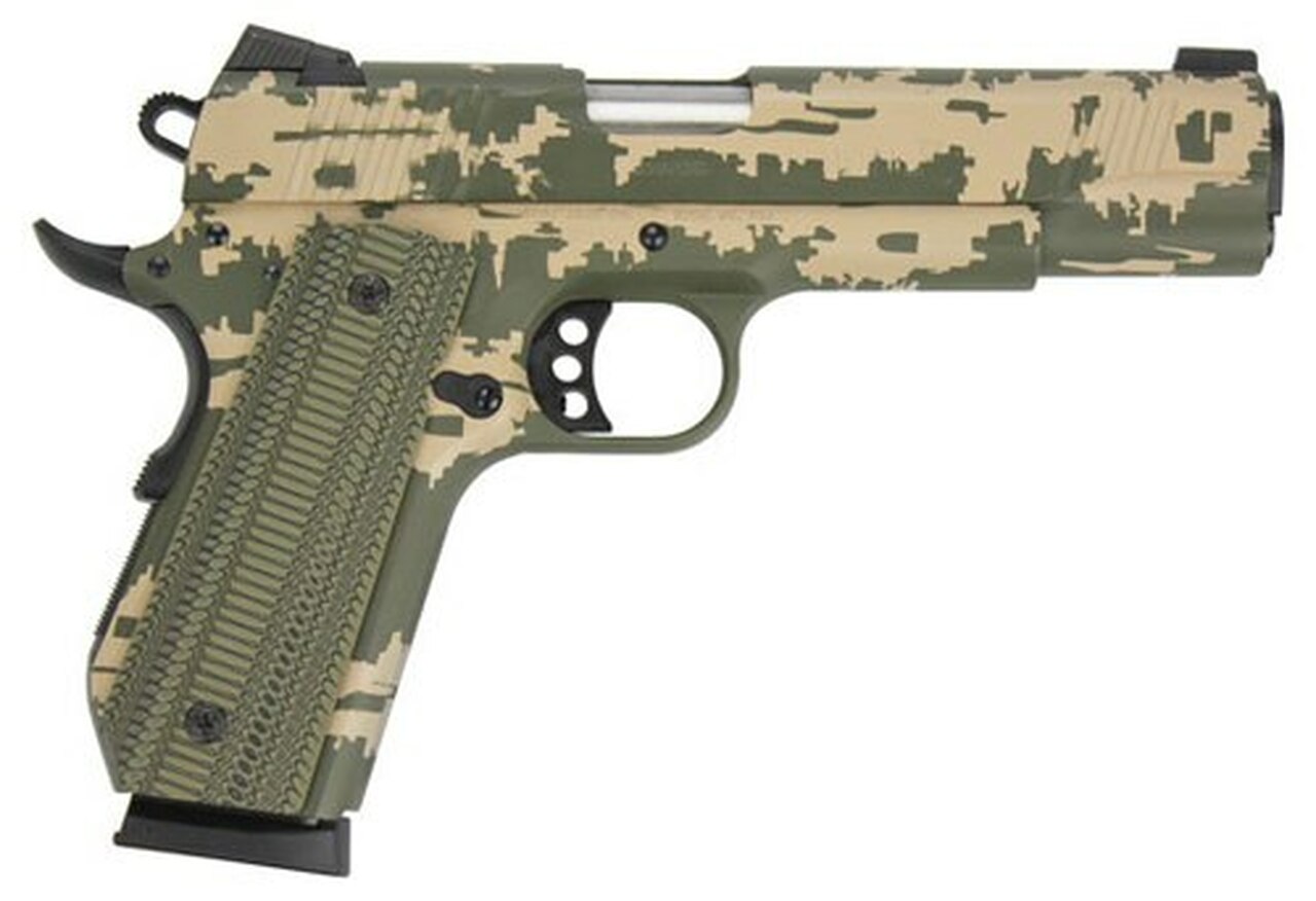 Remington Custom Shop 1911 R1 Enhanced Commander 45 ACP 4.25″ Barrel, Bobtail Grip, Cerakote 2 Color