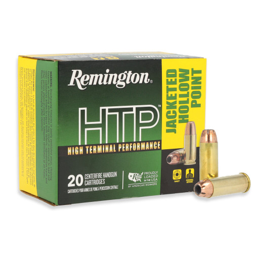 Remington HTP 45 Colt, 230gr, Jacketed Hollow Point, 20rd Box