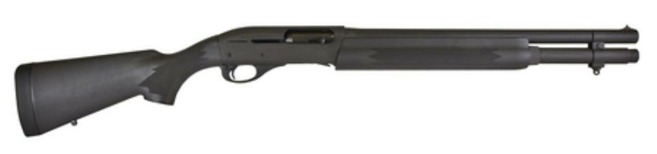 Remington Law Enforcement 1187 Autoloading 12 Ga Shotgun 3″ Chamber 18″ Barrel Parkerized Finish Bead Sights Improved Cylinder Choke Speedfeed Sport Synthetic Stock