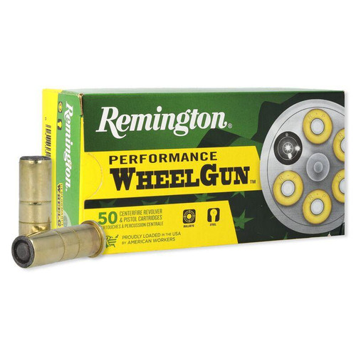 Remington Performance Wheelgun 38 Special, 148gr, Lead Wad Cutter, 50rd Box