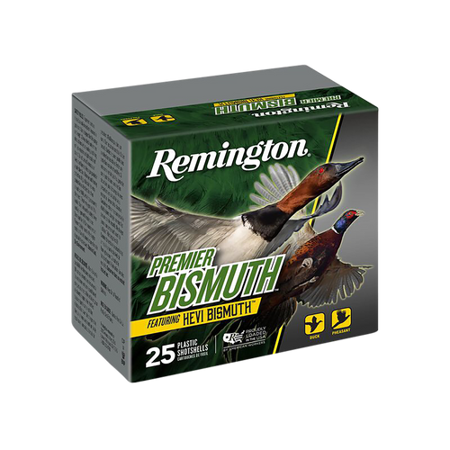 Remington Premier 410 Ga, 3″, 9/16 oz, 4 Shot, Hevi Bismuth, 25rd Box