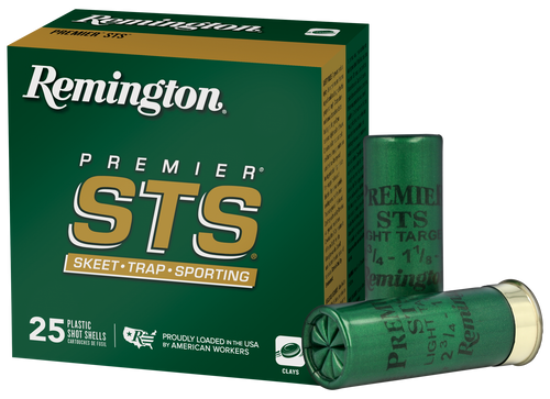 Remington Premier STS Target Load 12 Ga, 2.75″, 1 1/8 oz, 8 Shot, 25rd Box