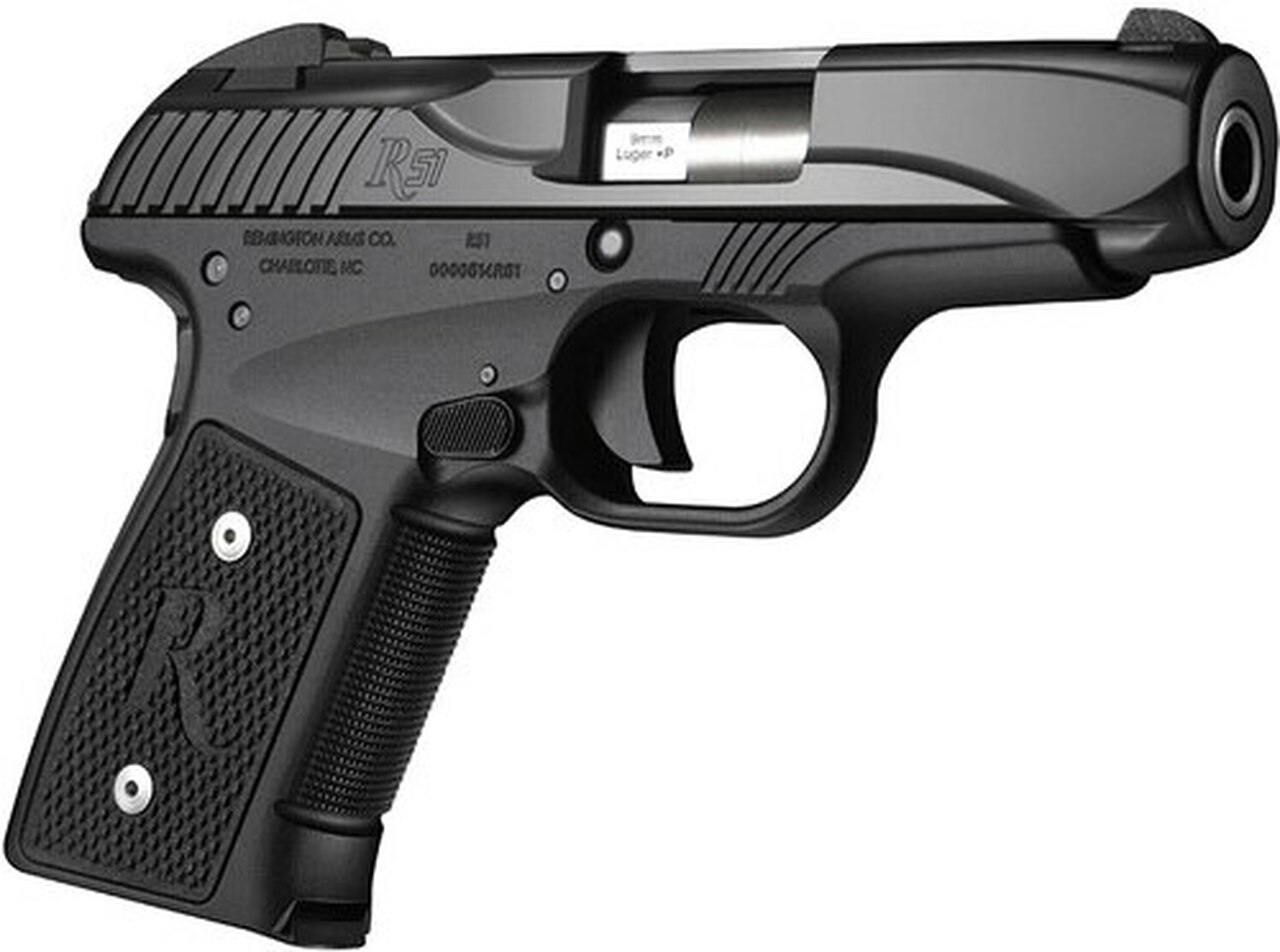 Remington R51 Sub Compact 9MM 3.4″ Barrel Melonite Finish 7 Rd Mag