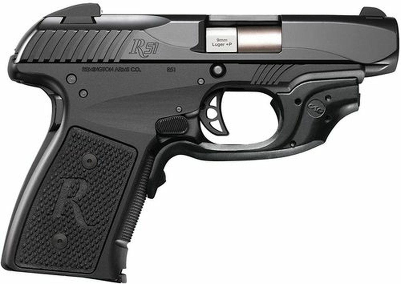 Remington R51CT, Crimson Laser Grip 9MM 3.4″ Barrel Melonite Finish 7 Rd Mag